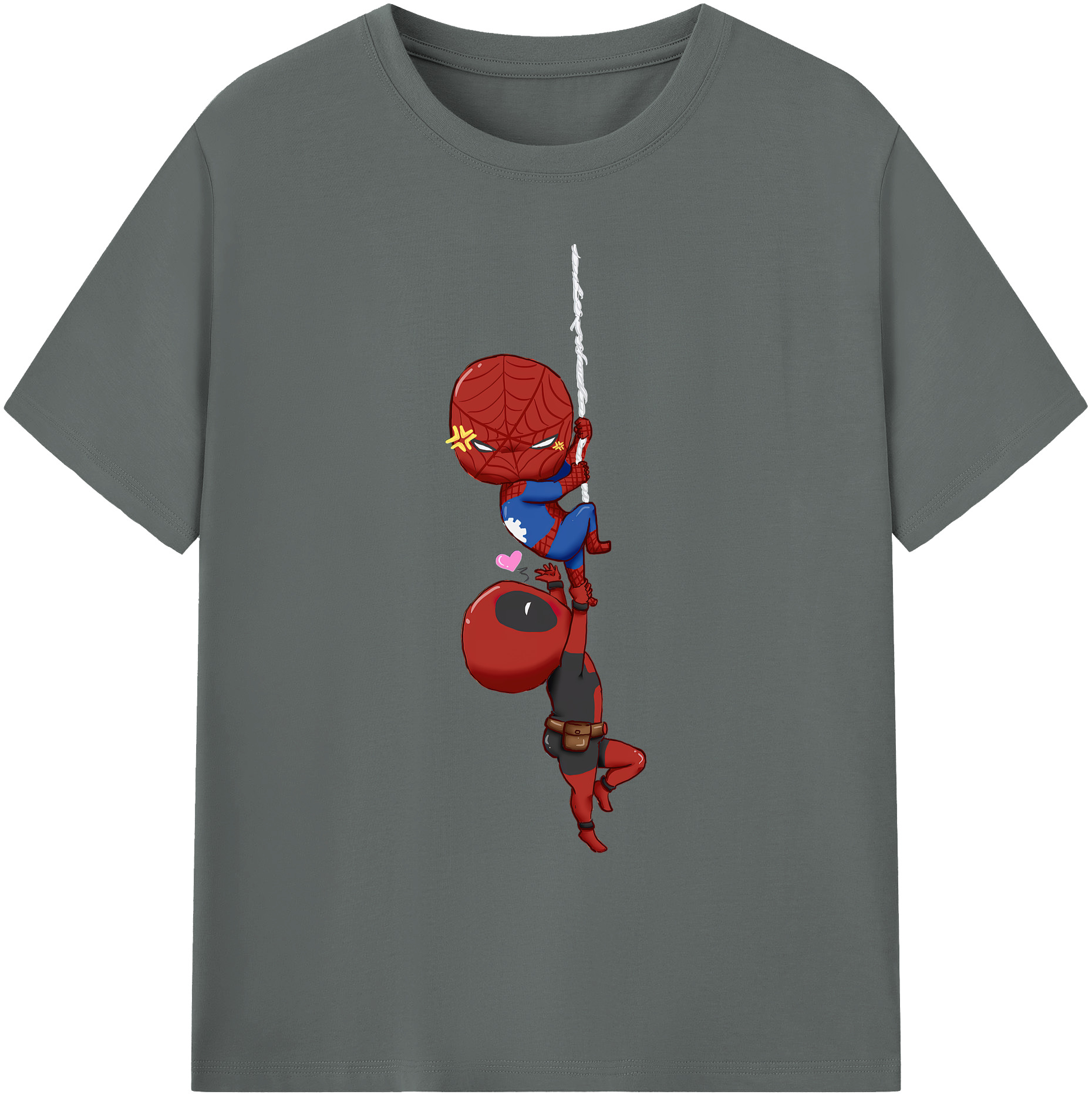 （画像用） Deadpool デッドプール 綿100％ メンズ半袖Tシャツ｜肌触りやわらか＆通気性